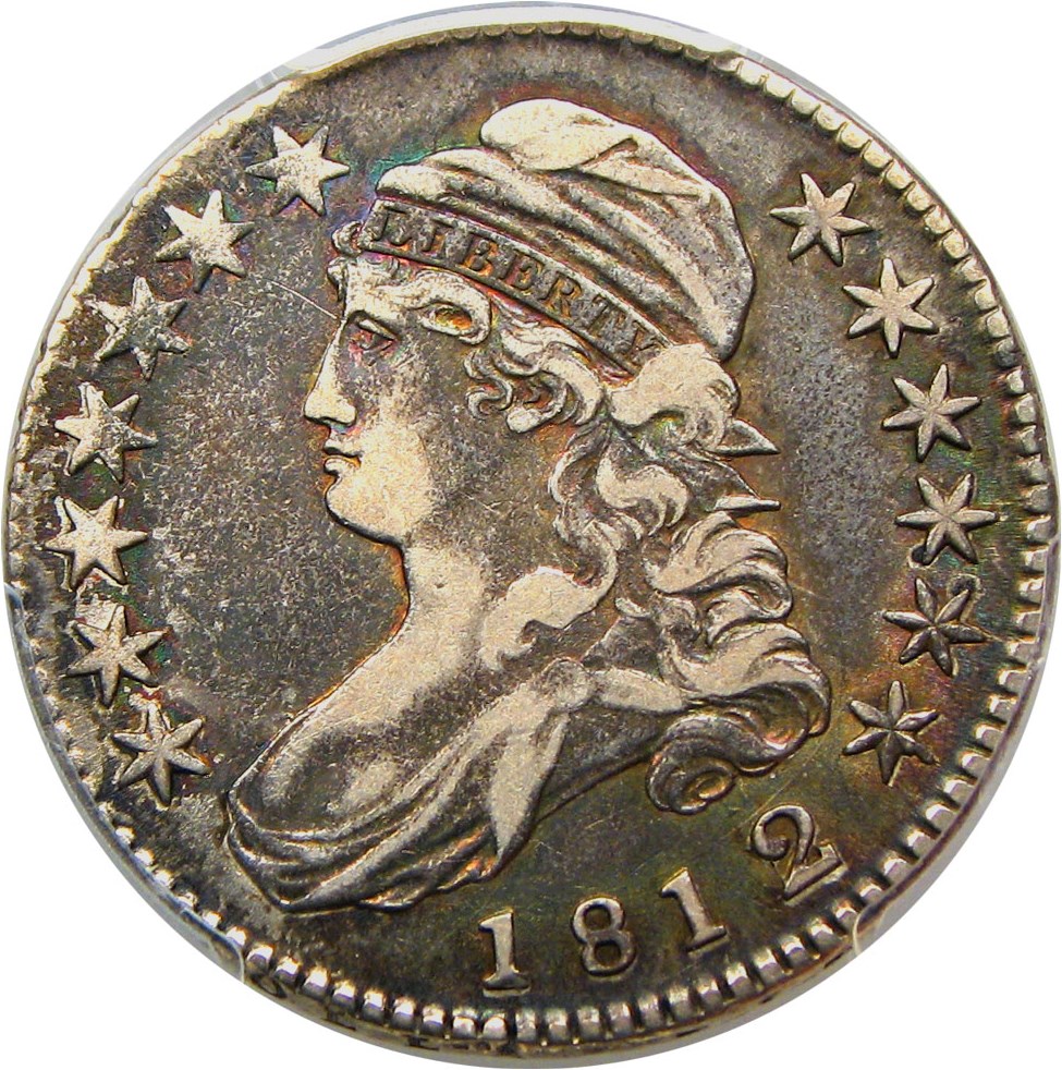 image for: 1812/1 50c PCGS XF40 (Small 8)