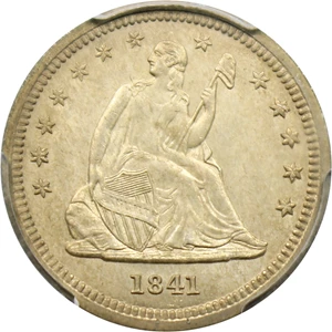 image for: 1841-O 25c PCGS MS63