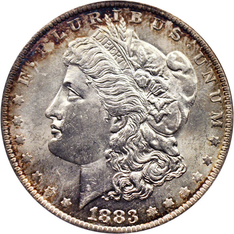image for: Top 100 VAM: 1883-O $1 PCGS MS62 (VAM-4, O/O)
