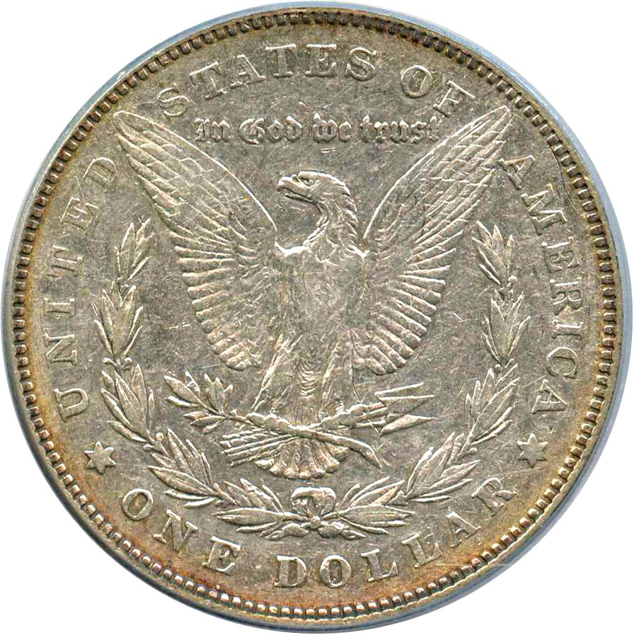 image for: Hot 50 VAM: 1878 7/8TF $1 PCGS XF40 (Weak, VAM-34, 7/4)
