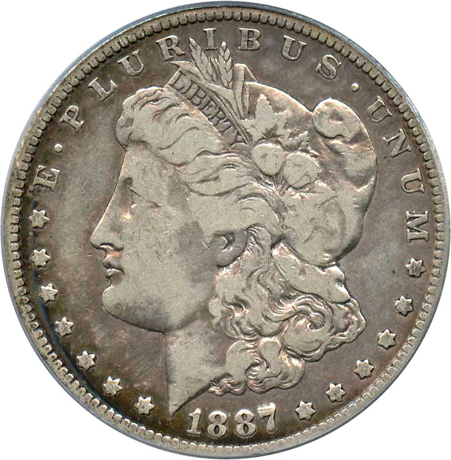 image for: Top 1000 VAM: 1887-O $1 PCGS F12 (VAM-22A, DDO, Pitted Rev)