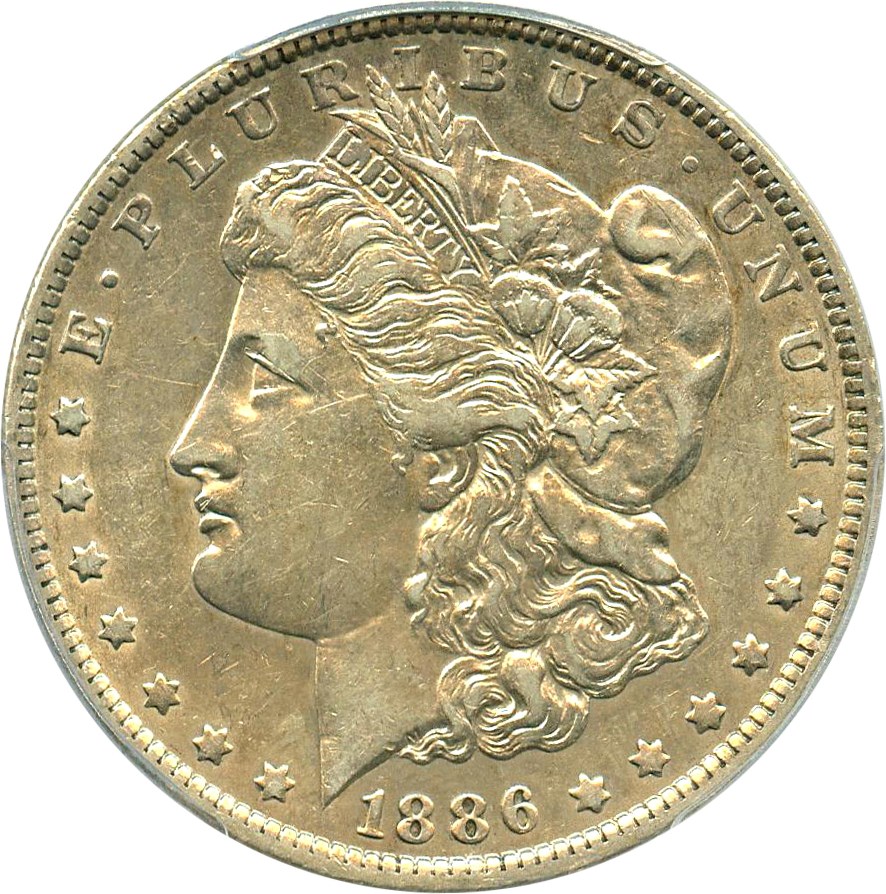 image for: Hot 50 VAM: 1886-O $1 PCGS XF45 (VAM-7, O/O)