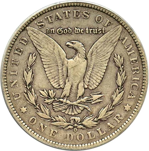 image for: Top 100 VAM: 1889-O $1 PCGS VF35 (VAM-2, Oval O)