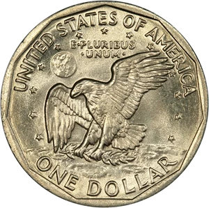 image for: 1980-P $1 SBA 100 Coins in Sealed Mint Bag ($100 Bag)