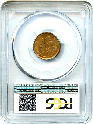 image for: 1918-S 1c PCGS MS65 BN
