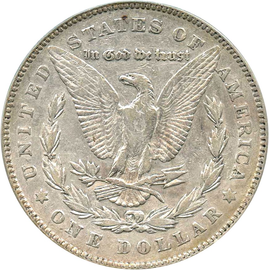 image for: Hot 50 VAM: 1878 7TF $1 PCGS VF35 (Reverse of 1878, VAM-169, Quad Stars)