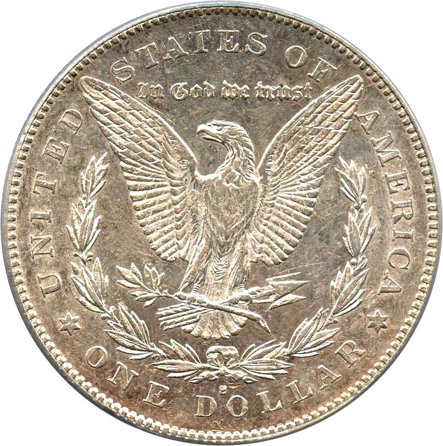 image for: Top 100 VAM: 1879-S $1 PCGS AU50 (VAM-42, Reverse of 1878)