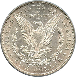 image for: Top 100 VAM: 1891-S $1 PCGS AU55 (VAM-3, Doubled Stars)