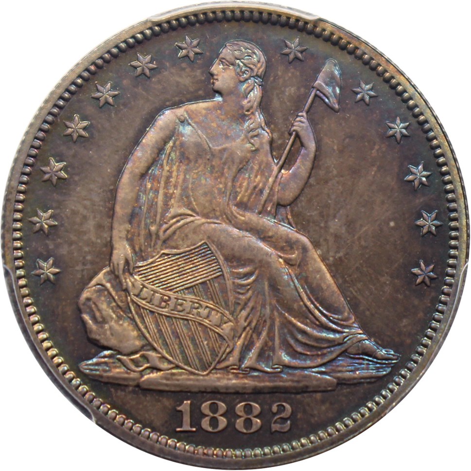 image for: 1882 50c PCGS/CAC Proof 66