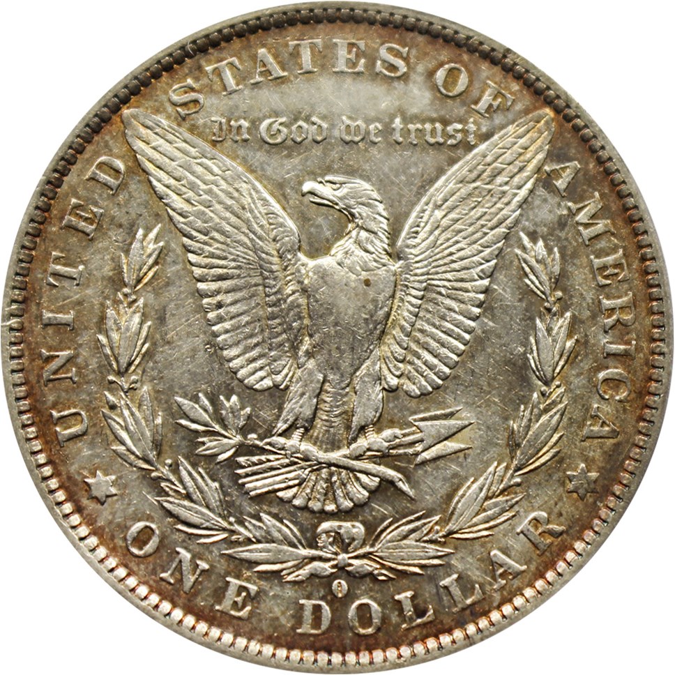 image for: Top 100 VAM: 1882-O $1 PCGS XF45 (VAM-3, O/S, EDS)