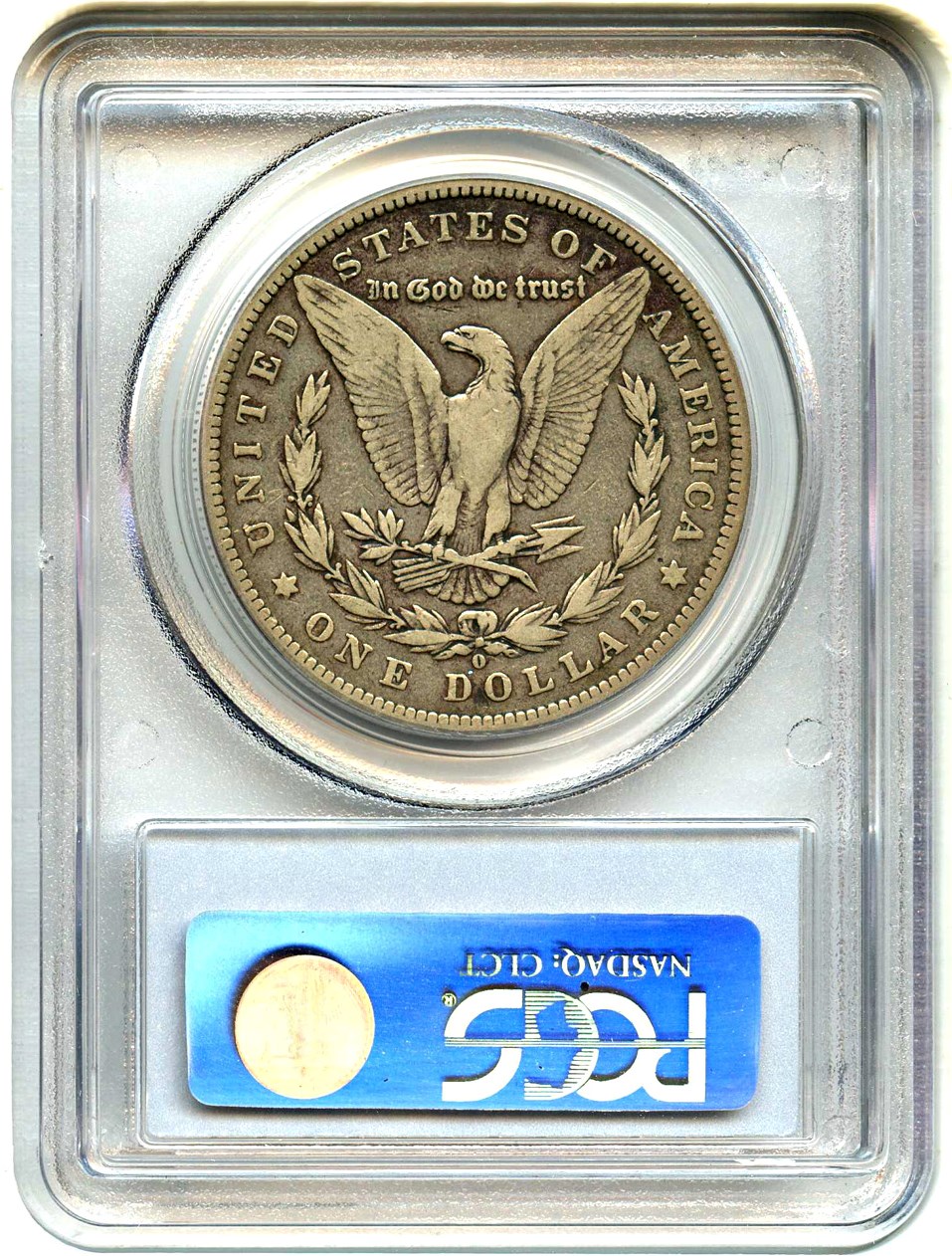 image for: Top 100 VAM: 1888-O $1 PCGS F15 (VAM-21, Oval O)