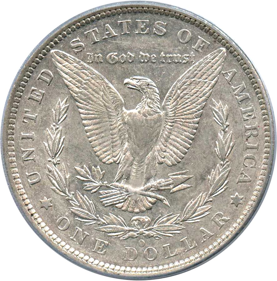 image for: Top 100 VAM: 1882-O $1 PCGS AU53 (VAM-5, O/S, EDS)
