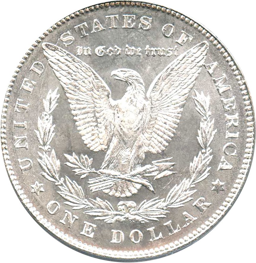 image for: 1878 7TF $1 PCGS MS62 (Reverse of 1878, VAM-31 Lines Thru Leg)