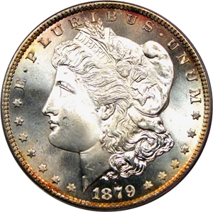image for: 1879-S $1 PCGS MS68