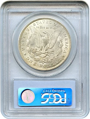 image for: Top 100 VAM: 1887-O $1 PCGS MS62 (VAM-22A, DDO, Pitted Rev)
