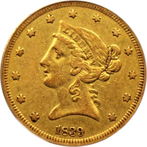 image for: 1839 $5 PCGS/CAC XF40