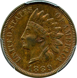 image for: 1889 1c PCGS MS63 RB
