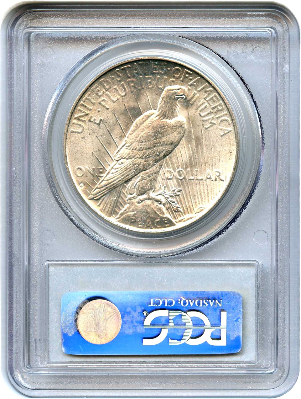 image for: Top 50 VAM: 1935-S $1 PCGS MS63 (VAM-4, Doubled Reverse)
