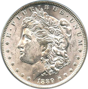 image for: Top 100 VAM: 1889-O $1 PCGS MS63 (VAM-6, Doubled Date)