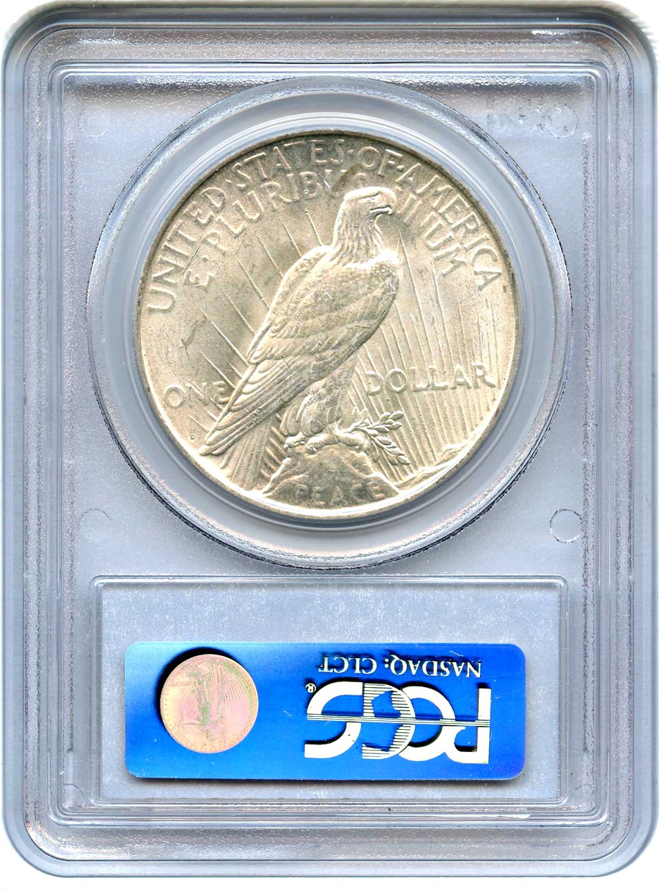 image for: Top 50 VAM: 1922-D $1 PCGS MS62 (VAM-7, Tripled Reverse)