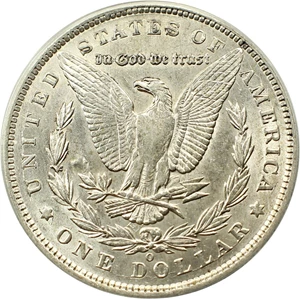 image for: Top 100 VAM: 1891-O $1 PCGS AU58 (VAM-1A, Clashed E)