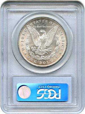 image for: Top 100 VAM: 1896 $1 PCGS MS64 (VAM-4, Doubled Stars)