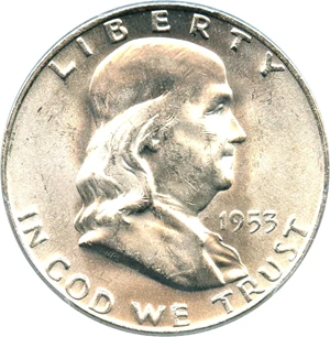 image for: 1953-D 50c PCGS MS65 (Retro OGH)