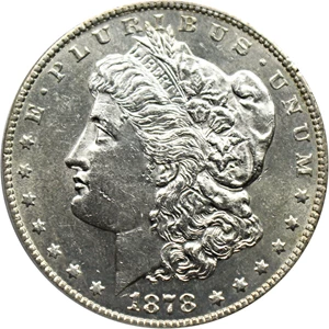 image for: 1878-S $1 PCGS AU58 (VAM-50, Tripled Eyelid)