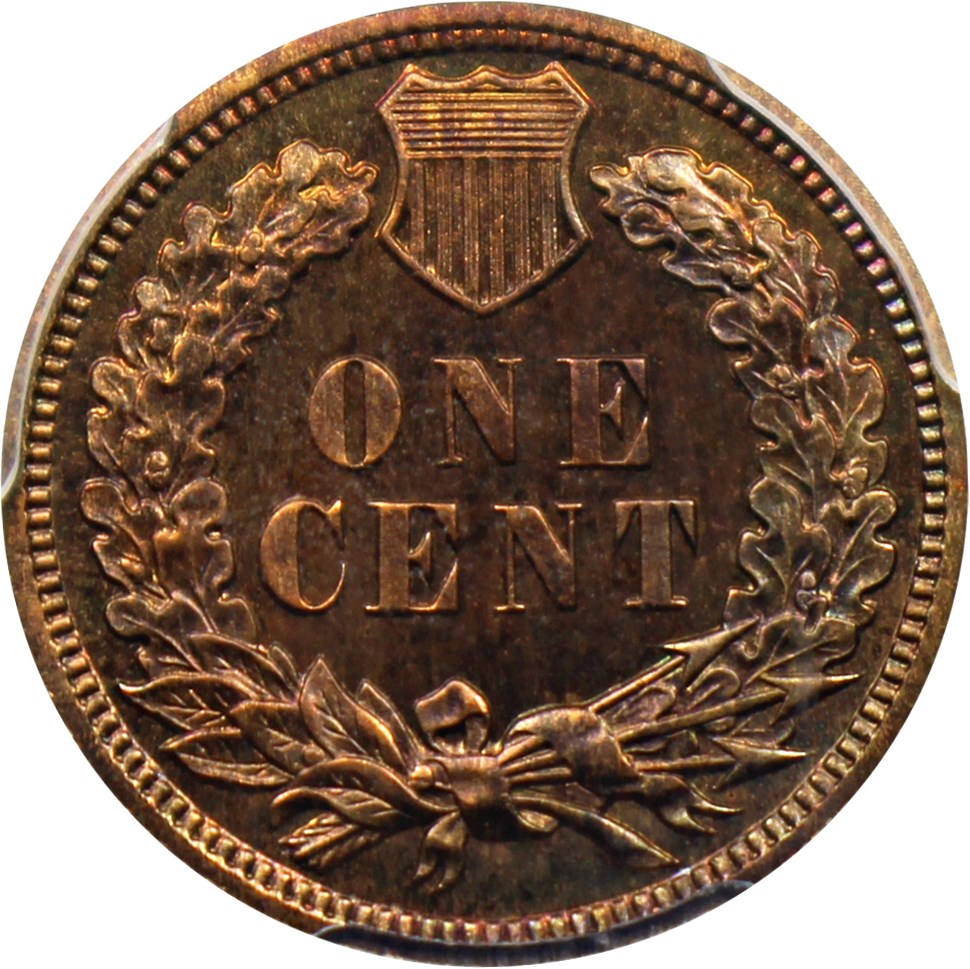 image for: 1909 Indian 1c PCGS/CAC Proof 65 RB