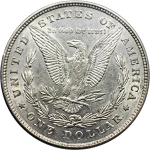 image for: Hot 50 VAM: 1878 8TF $1 PCGS AU50 (VAM-14.5, Open Nostril)
