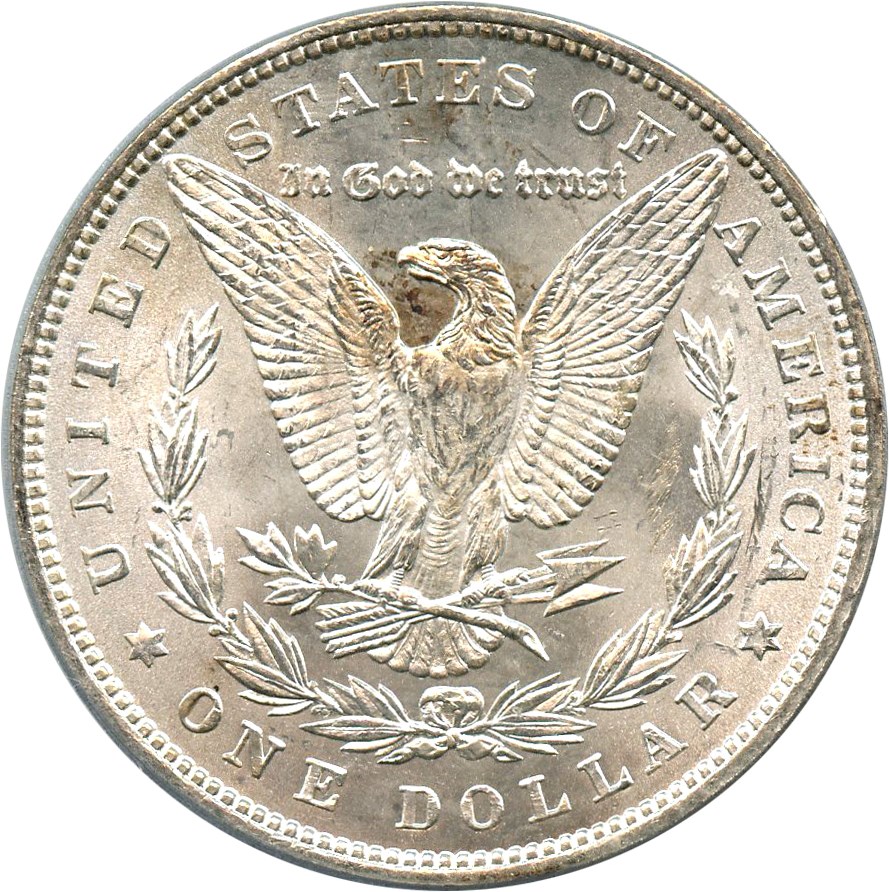 image for: Top 100 VAM: 1878 7TF $1 PCGS MS62 (Reverse of 1879, VAM-223, Washed Out L)