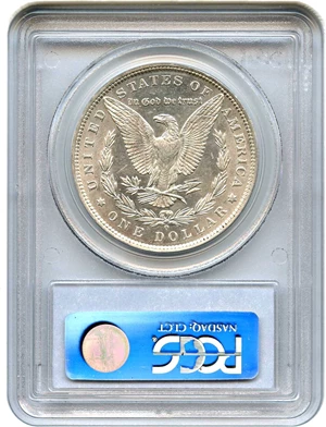 image for: Top 100 VAM: 1888-O $1 PCGS AU58 (VAM-21, Oval O)