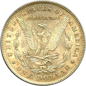 image for: Top 100 VAM: 1878 7TF $1 PCGS AU58 (Reverse of 1878, VAM-198 Trpl Blos)