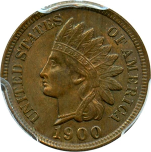 image for: 1900 1c PCGS MS64 BN