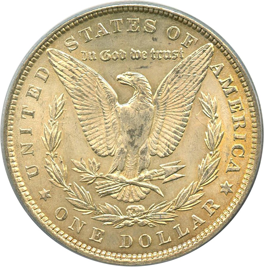 image for: Hot 50 VAM: 1880 $1 PCGS MS60 (VAM-39A, Partial E Rev)