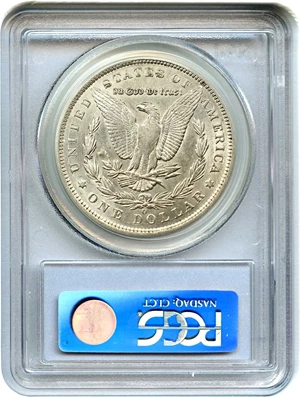 image for: Top 100 VAM: 1891-O $1 PCGS AU58 (VAM-1A, Clashed E)