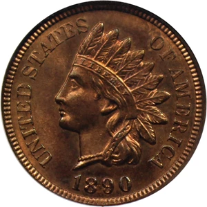 image for: 1890 1c NGC Proof 65 RD
