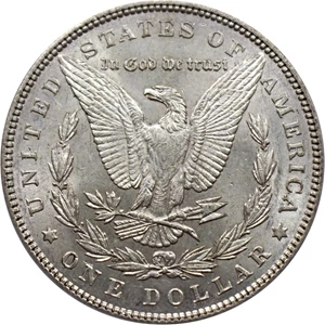 image for: Hot 50 VAM: 1886 $1 PCGS AU58 (VAM-20, Doubled Date)