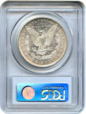 image for: Hot 50 VAM: 1889-O $1 PCGS AU55 (VAM-20A, Weak E Rev)
