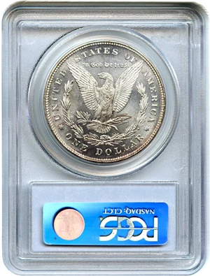 image for: Hot 50 VAM: 1878 8TF $1 PCGS MS63 (VAM-14.4 Concave Reverse)