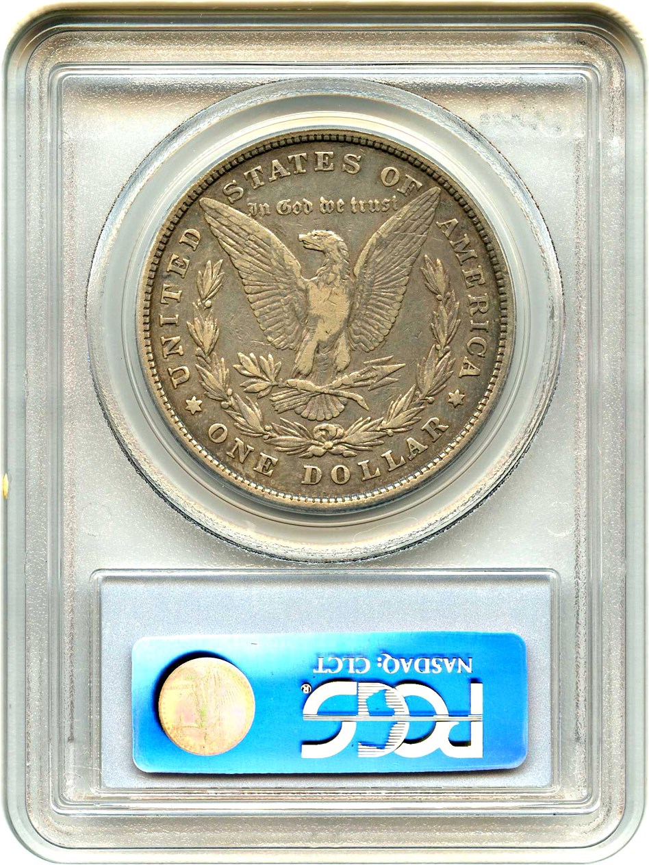 image for: Hot 50 VAM: 1878 8TF $1 PCGS VF25 (VAM-14.16, Wild Lips)