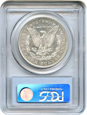 image for: Top 100 VAM: 1878 7/8TF $1 PCGS MS63 (Strong, VAM-41, 7/7)