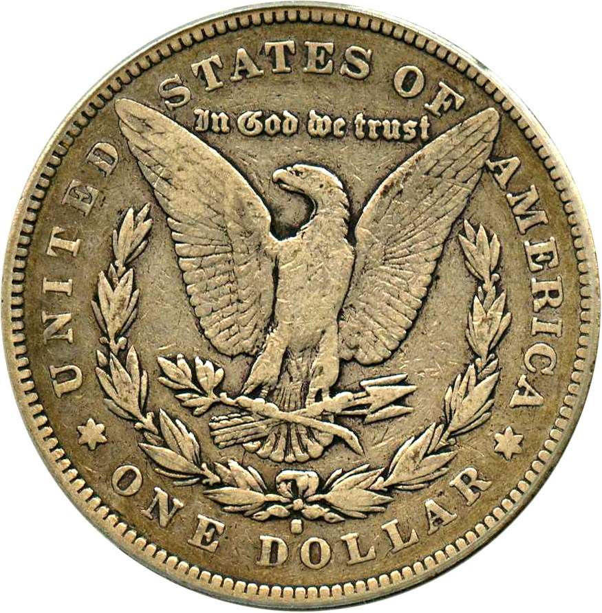 image for: 1878-S $1 PCGS F15 (VAM-26, Long Arrow Shaft)