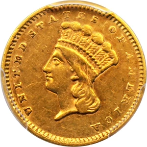 image for: 1857-S G$1 PCGS XF45