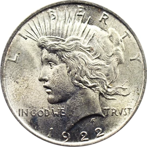 image for: 1922 $1 PCGS MS63 (VAM-5, Tripled Leaves)