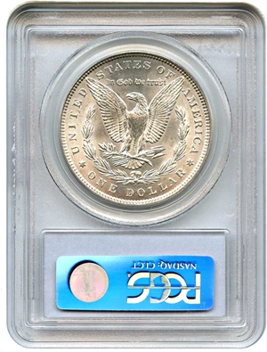 image for: 1885 $1 PCGS MS62 (VAM-1B, Pitted Reverse)