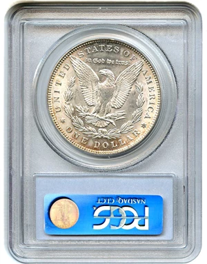 image for: 1888 $1 PCGS MS64 (VAM-12, Doubled Reverse)