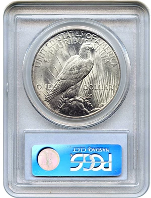 image for: 1922 $1 PCGS MS63 (VAM-5, Tripled Leaves)