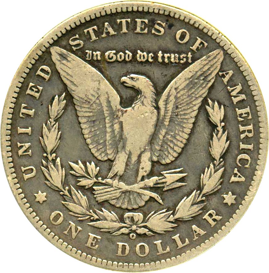 image for: 1899-O $1 NGC F15 (VAM-5, Micro O, Wing Lines)
