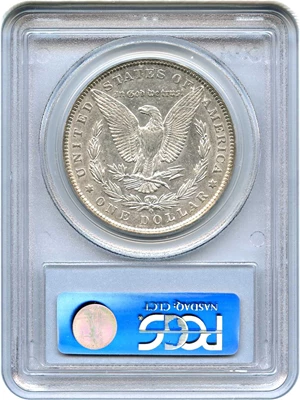 image for: 1888-O $1 PCGS AU50 (VAM-24, Oval O)